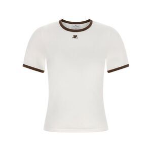 Courreges Women's Signature Contrast T-Shirt